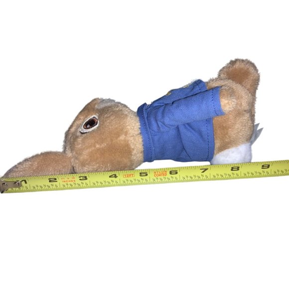 9" PETER RABBIT MOVIE PLUSH STUFFED ANIMAL 2018 JUST PLAY COLUMBIA PICTURES TOY - Picture 11 of 11